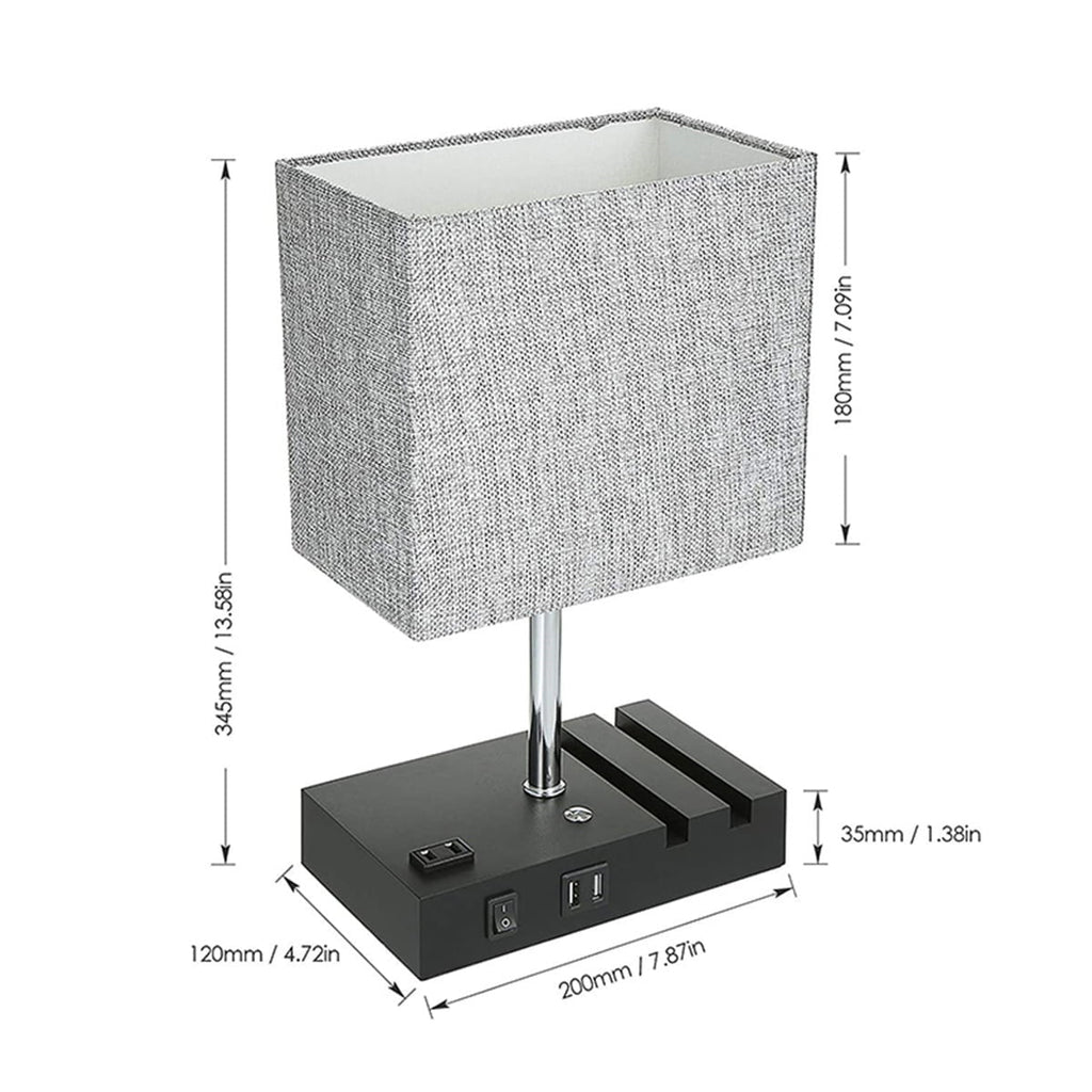 Multi Use Charging and Touch Control Lamp - Flexx Decor