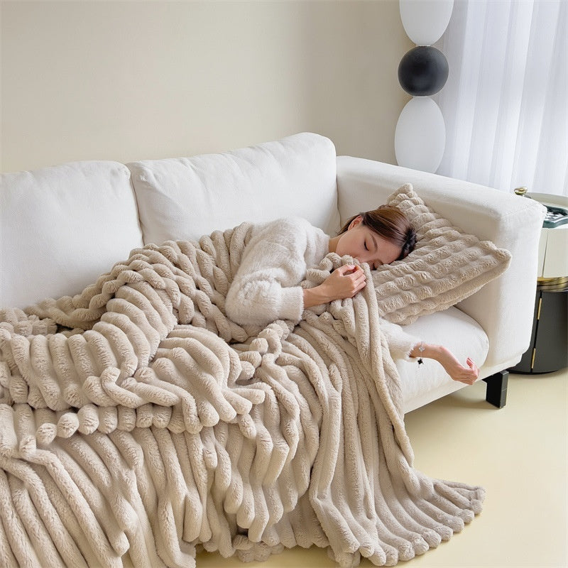 Super Soft Bubble Blanket