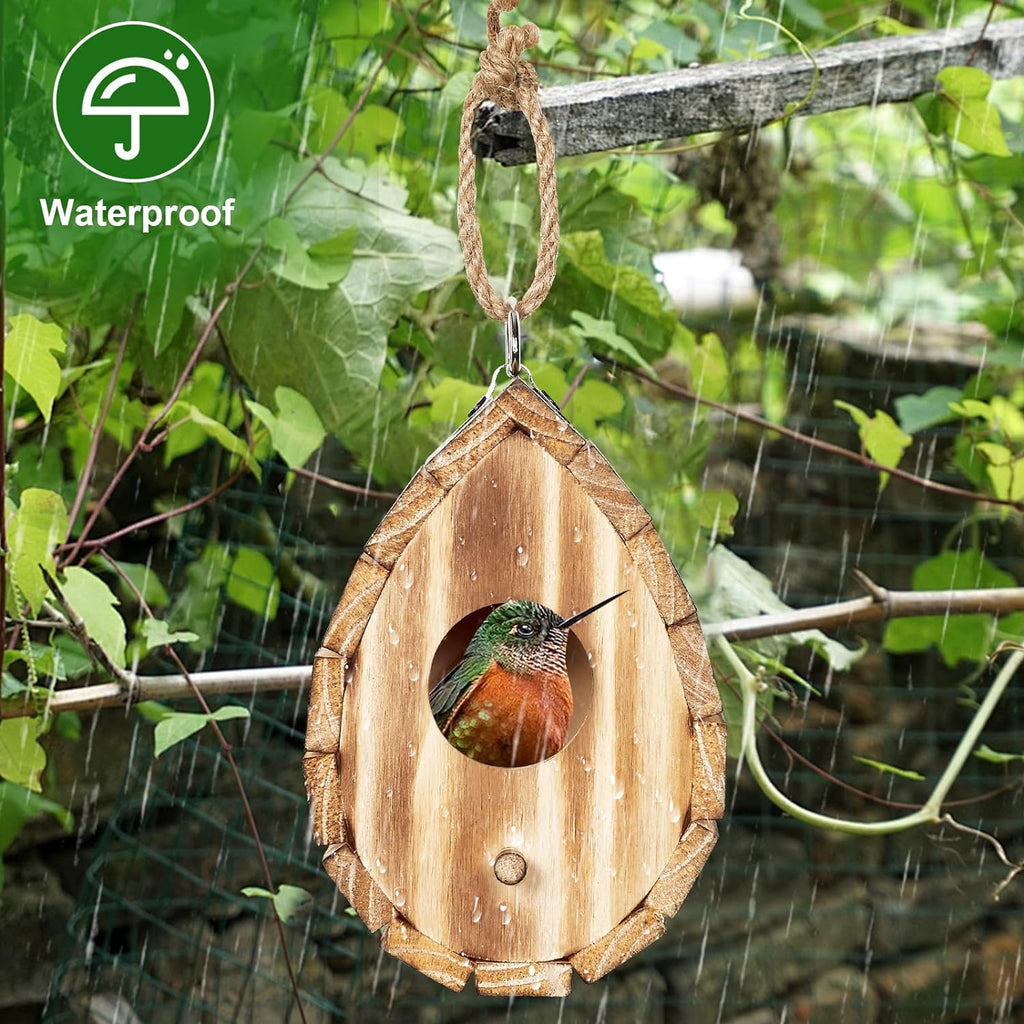 Small Nesting Wooden Birdhouse