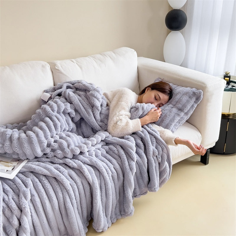 Super Soft Bubble Blanket