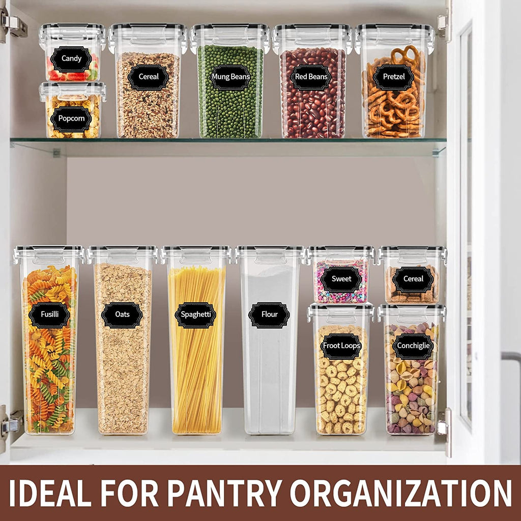 Airtight Food Storage Containers Set with Lids - 24 PCS, BPA Free! - Flexx Decor