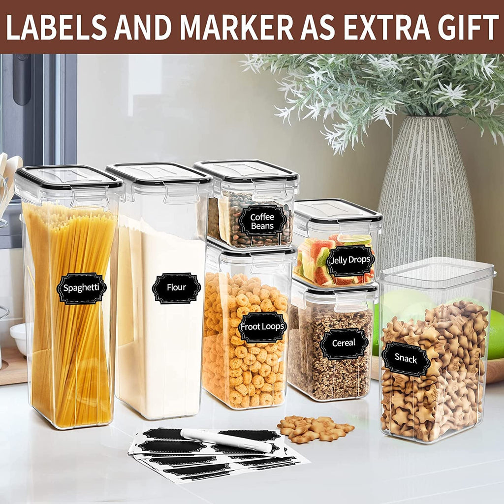 Airtight Food Storage Containers Set with Lids - 24 PCS, BPA Free! - Flexx Decor
