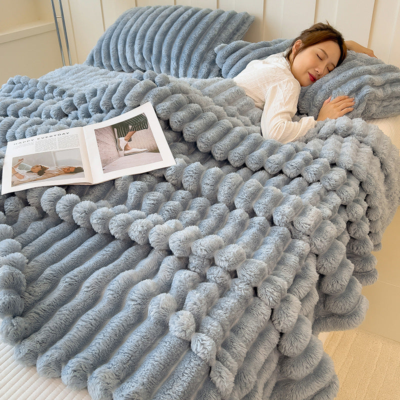 Super Soft Bubble Blanket