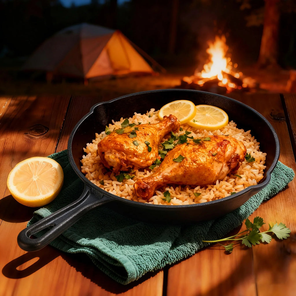 10.5 Inch Pre-Seasoned Cast Iron Skillet