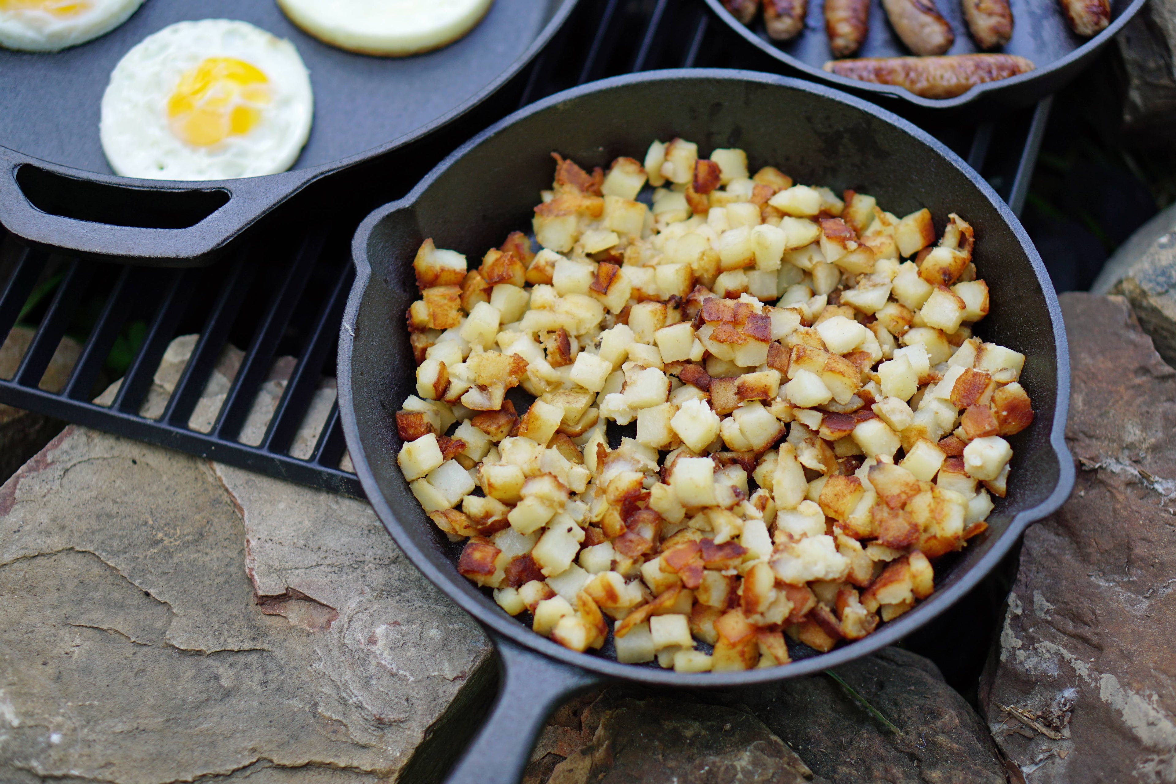 10.5 Inch Pre-Seasoned Cast Iron Skillet