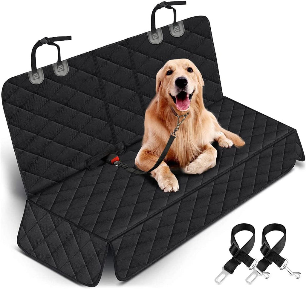 Waterproof Dog Car Seat Cover- Black - Flexx Decor